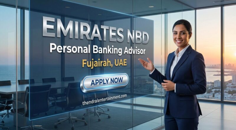Personal Banking Advisor Job at Emirates NBD 2026 | Urgent Hiring