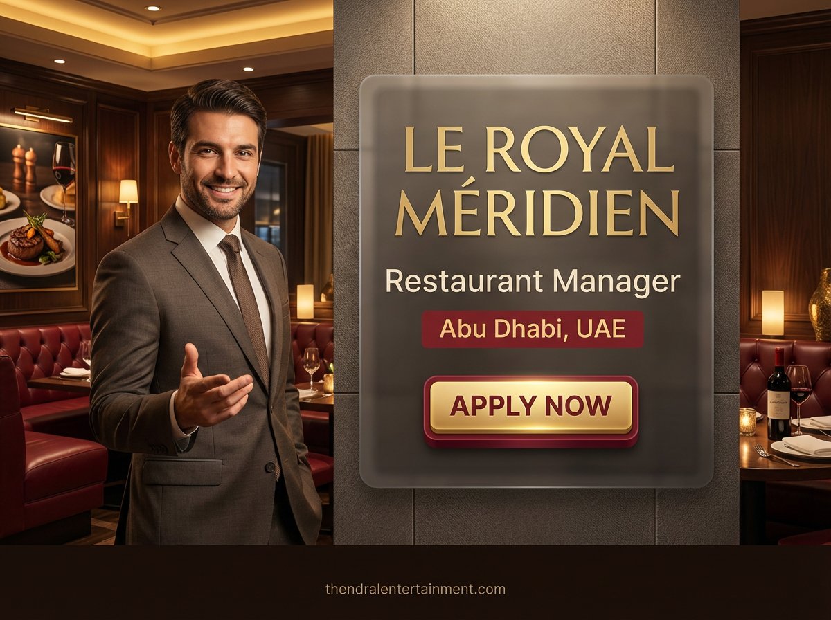 Urgent Restaurant Manager Job in Abu Dhabi at Marriott 2026 | Tax-Free Salary