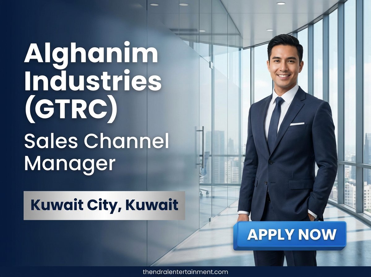 Sales Channel Manager at Alghanim Industries in Kuwait 2026 | Urgent Hiring