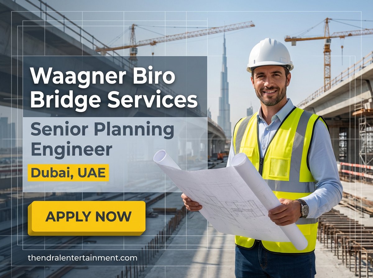 Urgent Senior Planning Engineer Job in Dubai at Waagner Biro 2026