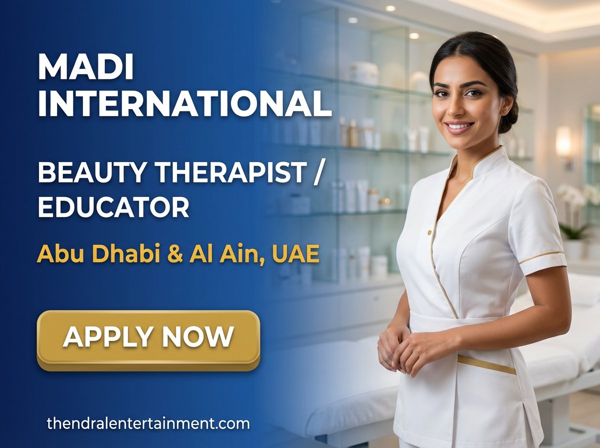 Urgent Skin Beauty Therapist Job in Abu Dhabi 2026 | Tax-Free Salary