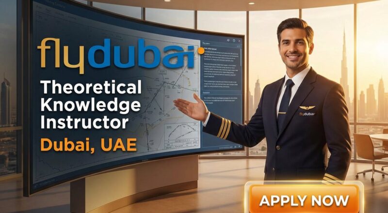 Theoretical Knowledge Instructor flydubai Dubai 2026 - Apply Now