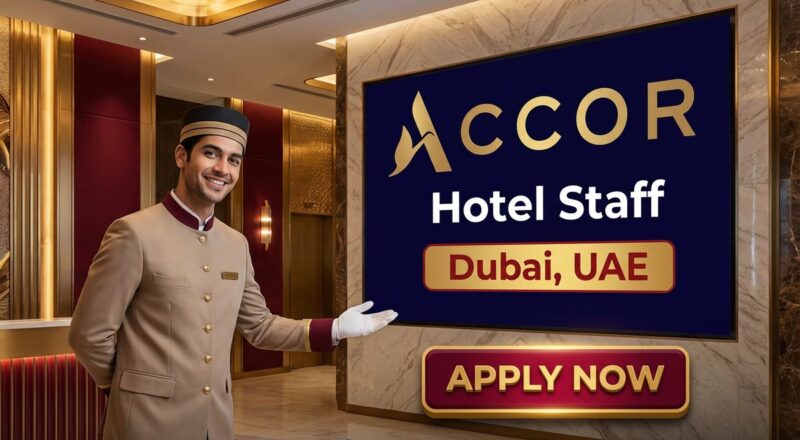 Urgent Commis I Pastry Job in Dubai at Accor 2026 | Tax-Free Salary