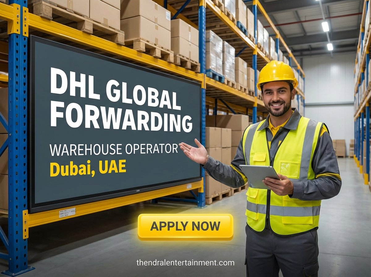 Urgent Warehouse Operator Job in Dubai at DHL 2026 | Tax-Free Salary