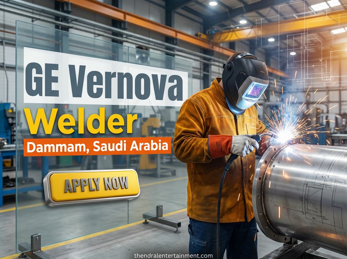 Urgent Welder Job in Dammam at GE Vernova 2026 | Tax-Free Salary