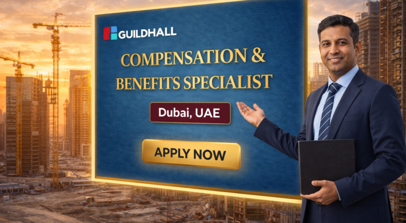 Compensation and Benefits Specialist Job in Dubai