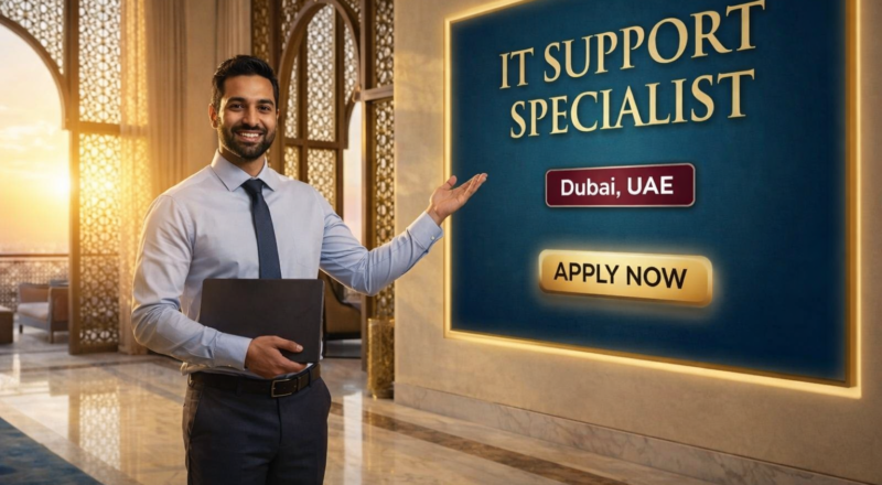 IT Support Job in Dubai