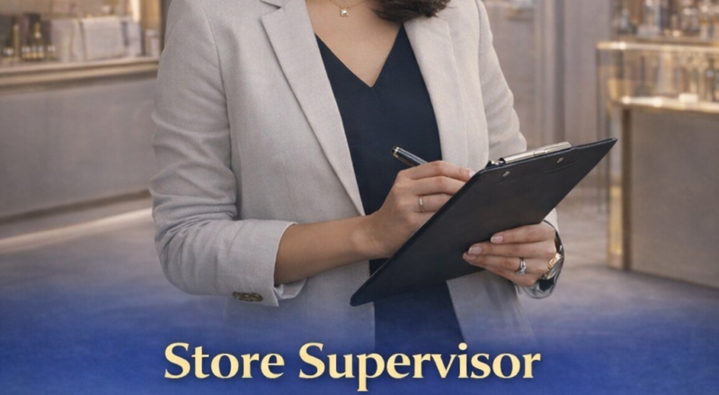 Store Supervisor Job in Dubai