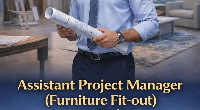 Assistant Project Manager (Furniture Fit-out) in Dubai