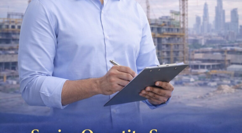 Senior Quantity Surveyor Job in Dubai