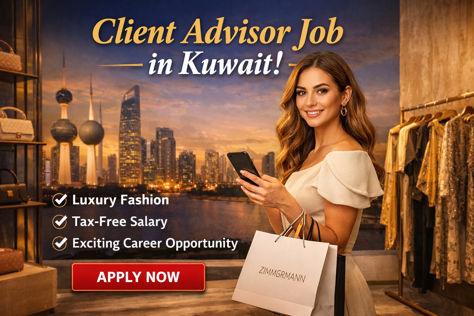 Client Advisor Job in Kuwait