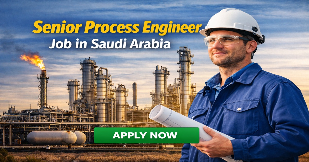 Process Engineer Job in Saudi Arabia