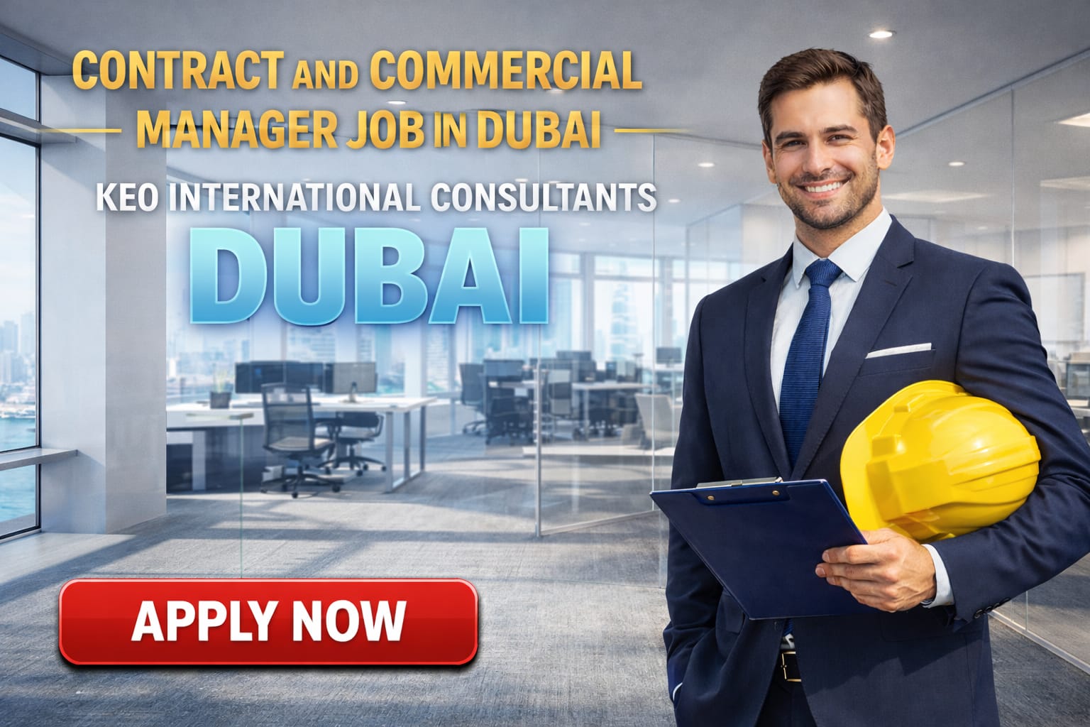 Contract & Commercial Manager Job in Dubai