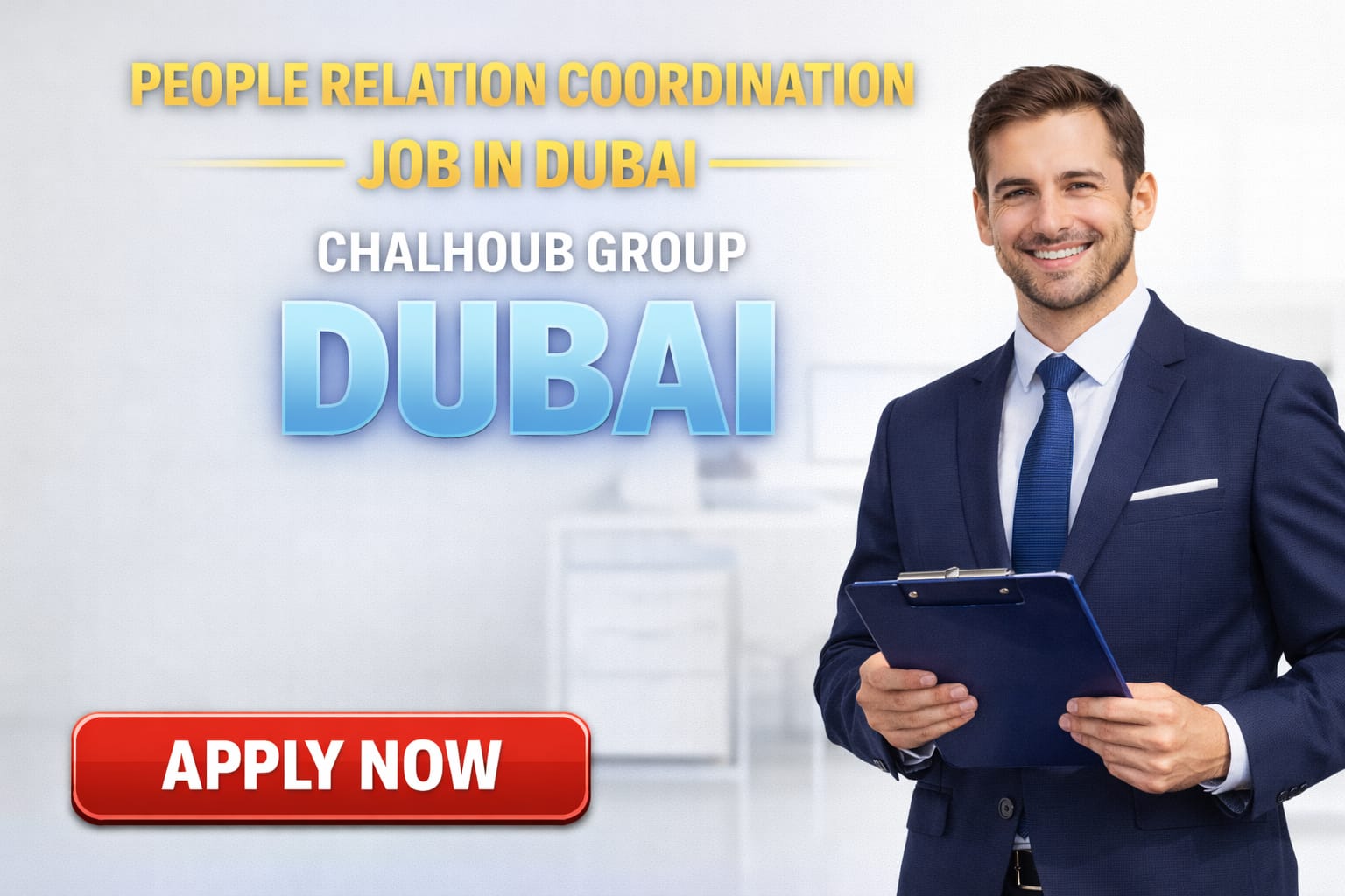 People Relations Coordinator Job in Dubai