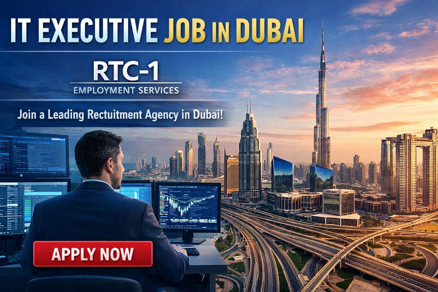 IT Executive Job in Dubai