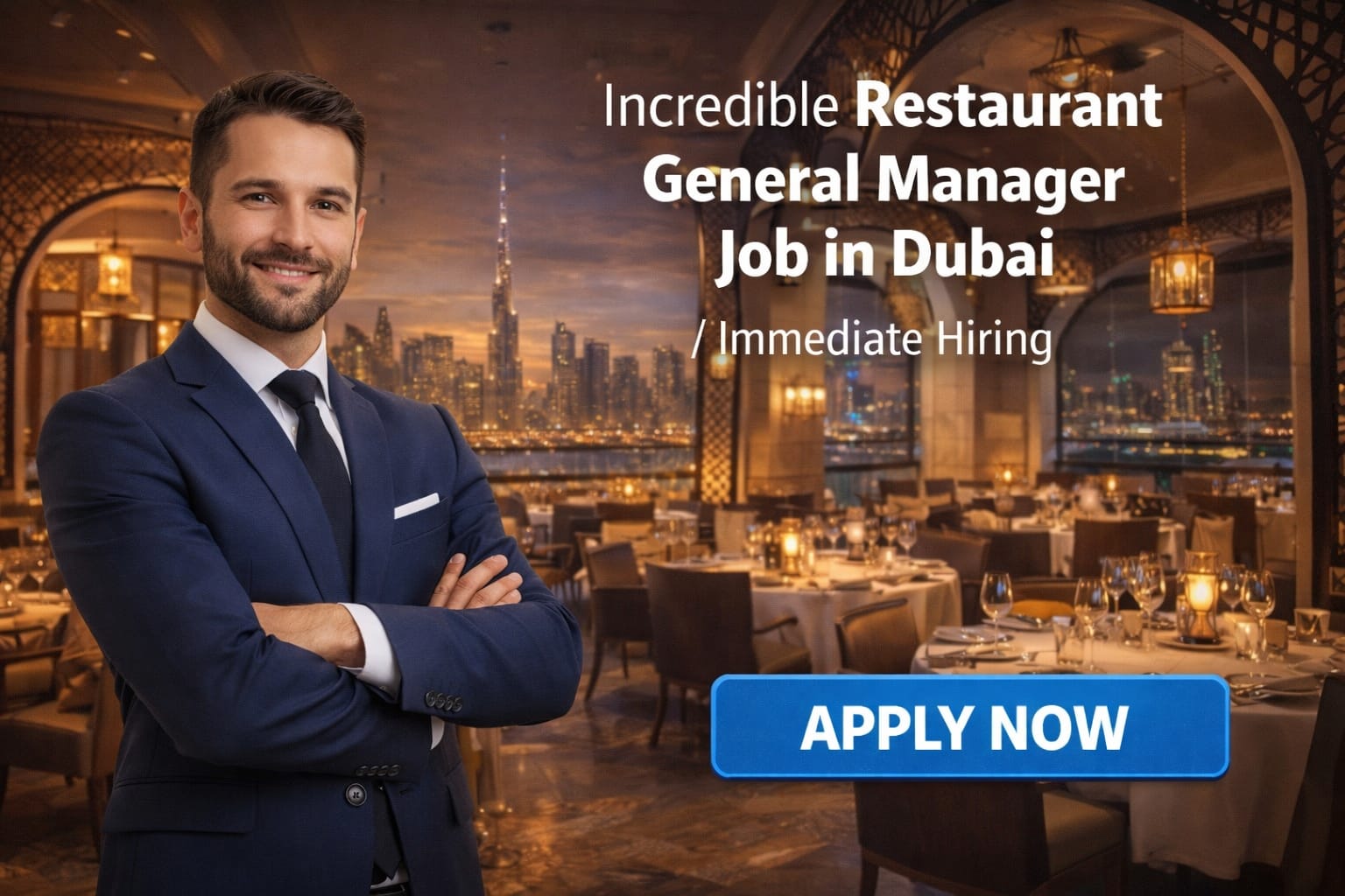 Restaurant General Manager Job in Dubai