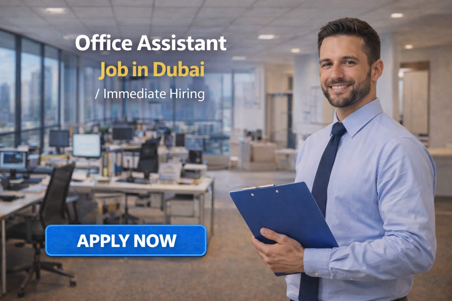 Office Assistant Job in Dubai