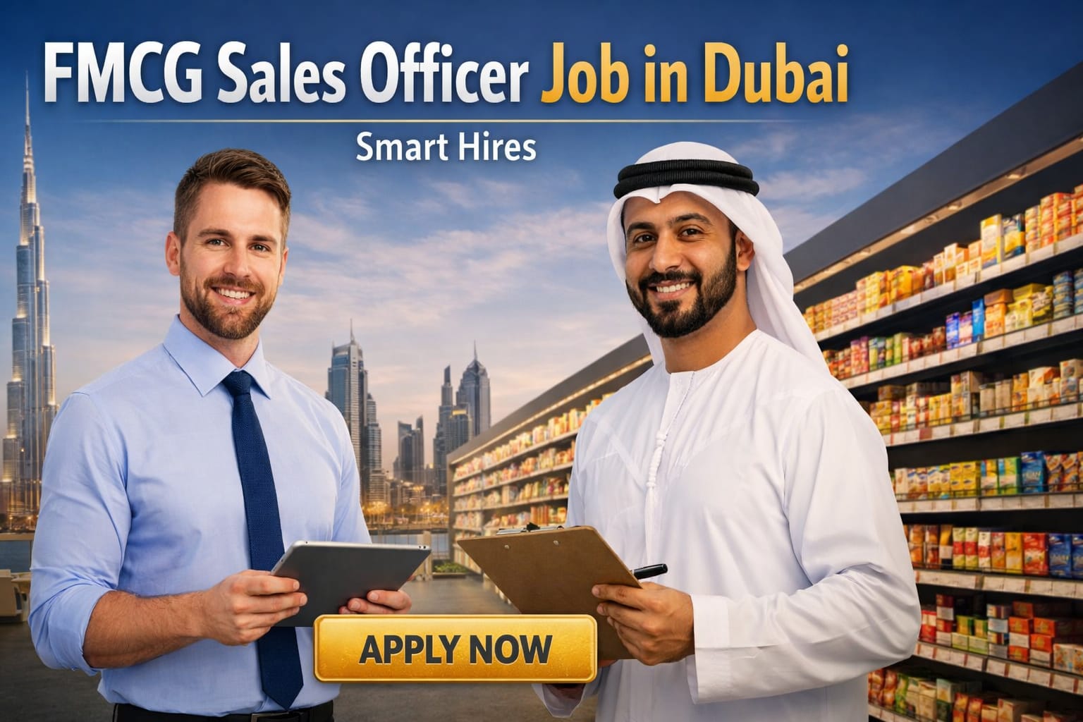 FMCG Sales Officer Job in Dubai