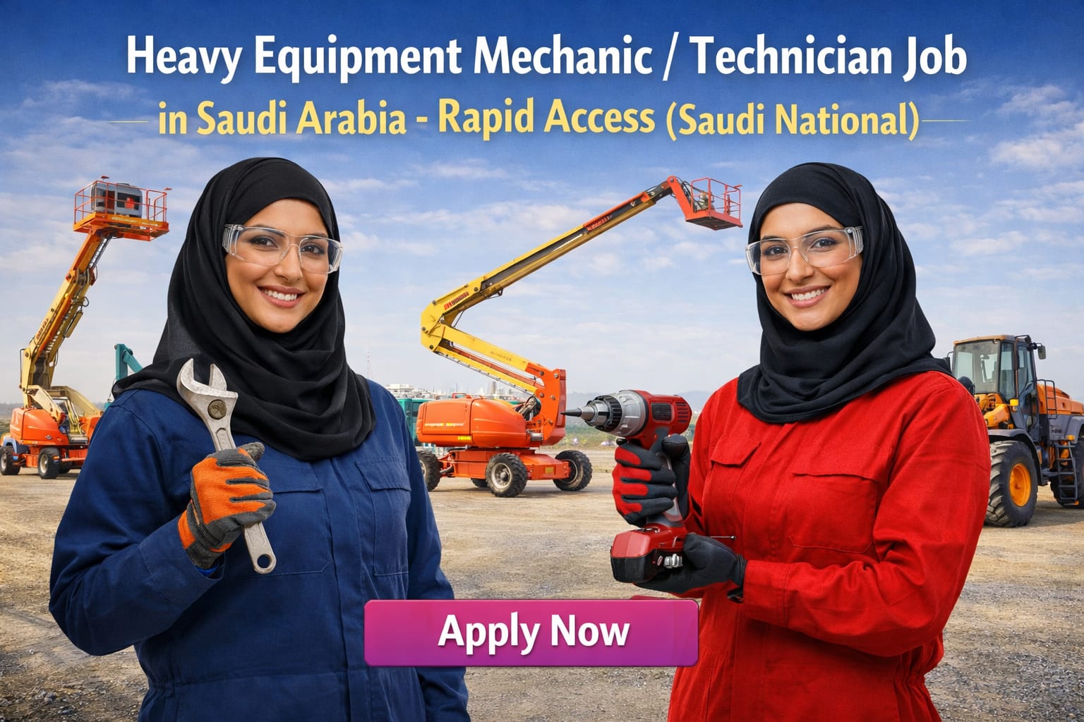 Heavy Equipment Mechanic Job in Saudi Arabia