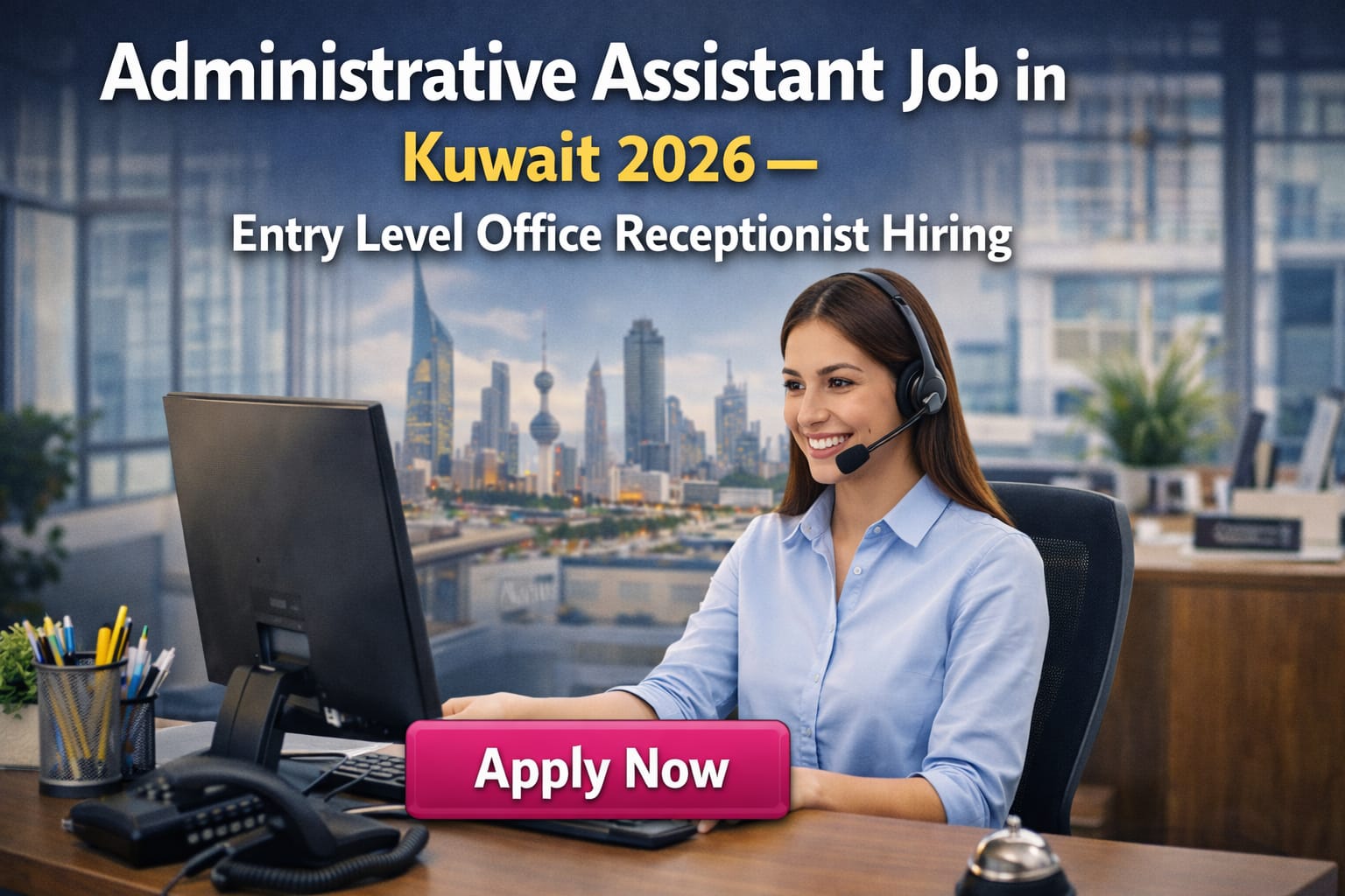 Administrative Assistant Job in Kuwait