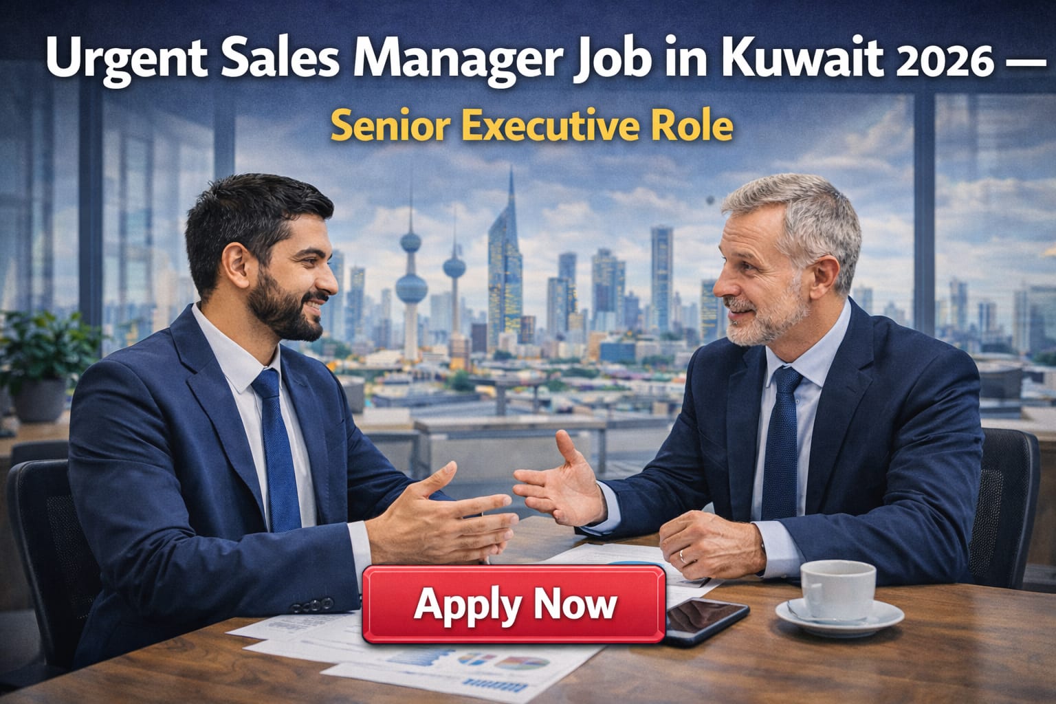 Sales Manager Job in Kuwait