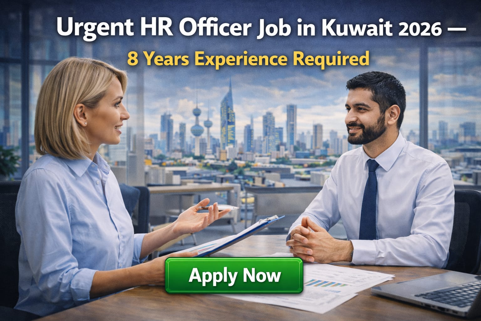 HR Officer Job in Kuwait