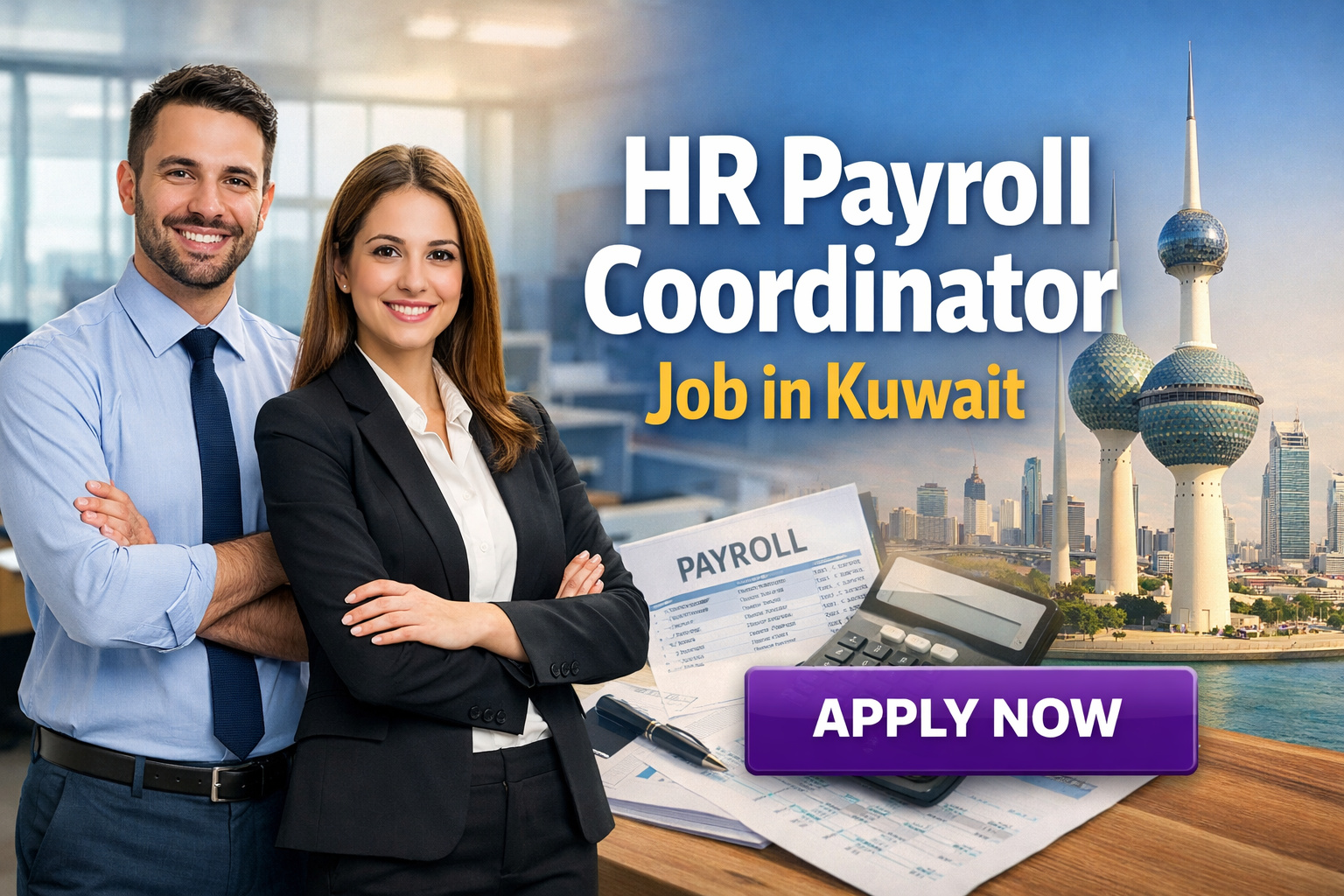 HR Payroll Coordinator Job in Kuwait