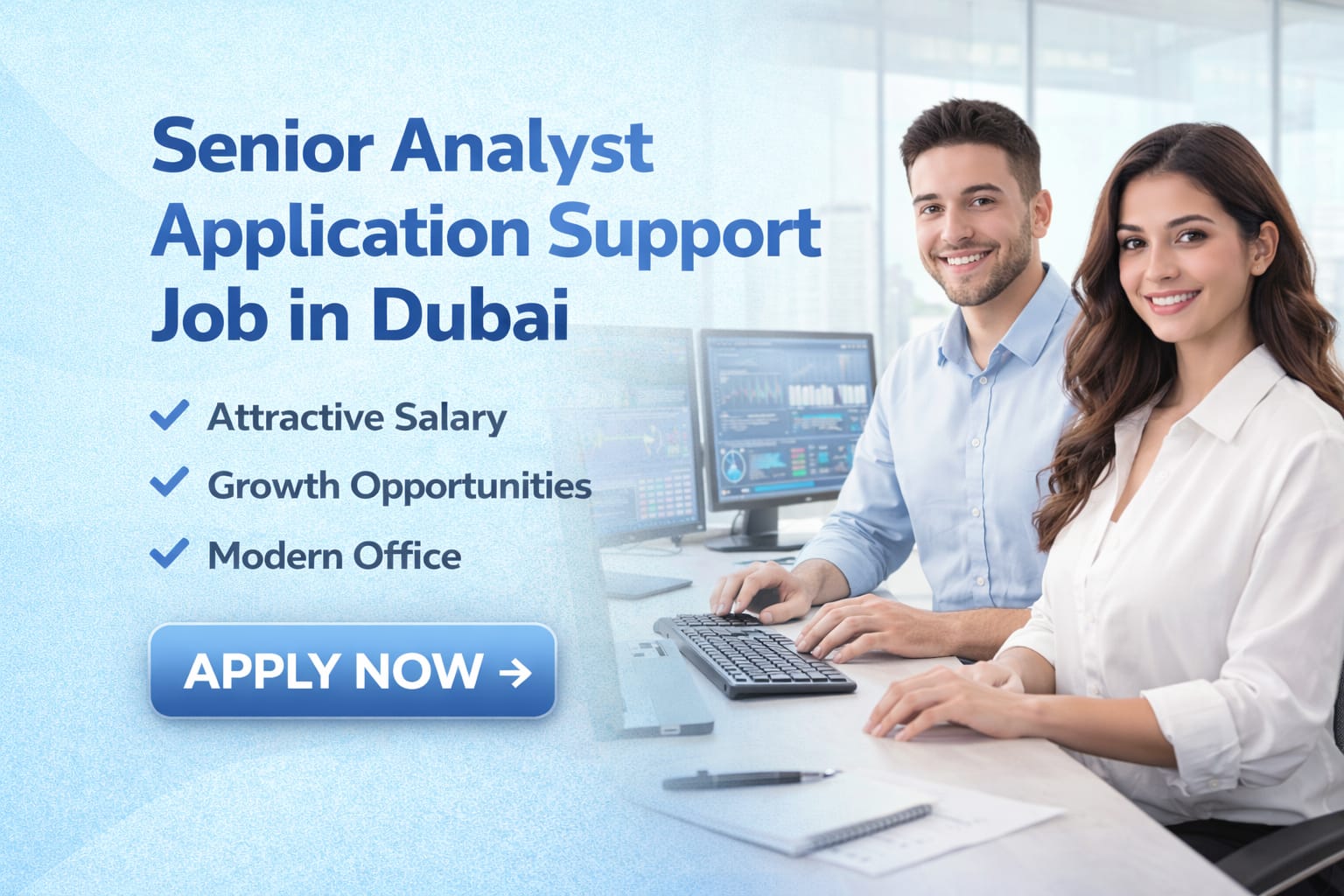 Senior Analyst Application Support Job in Dubai