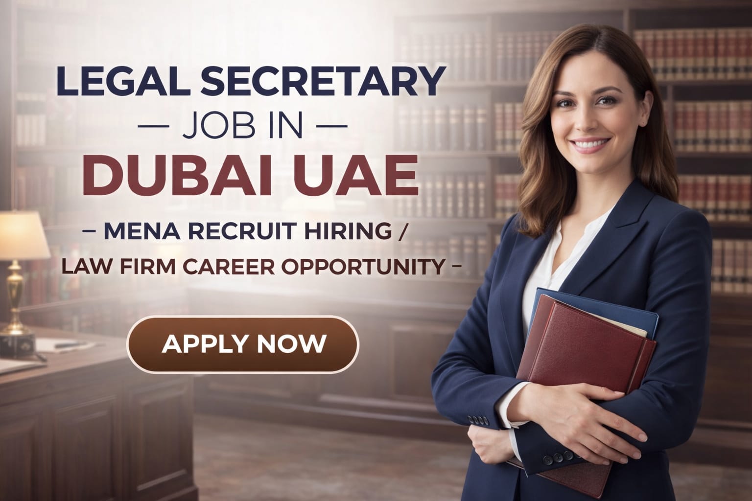 Legal Secretary Job in Dubai