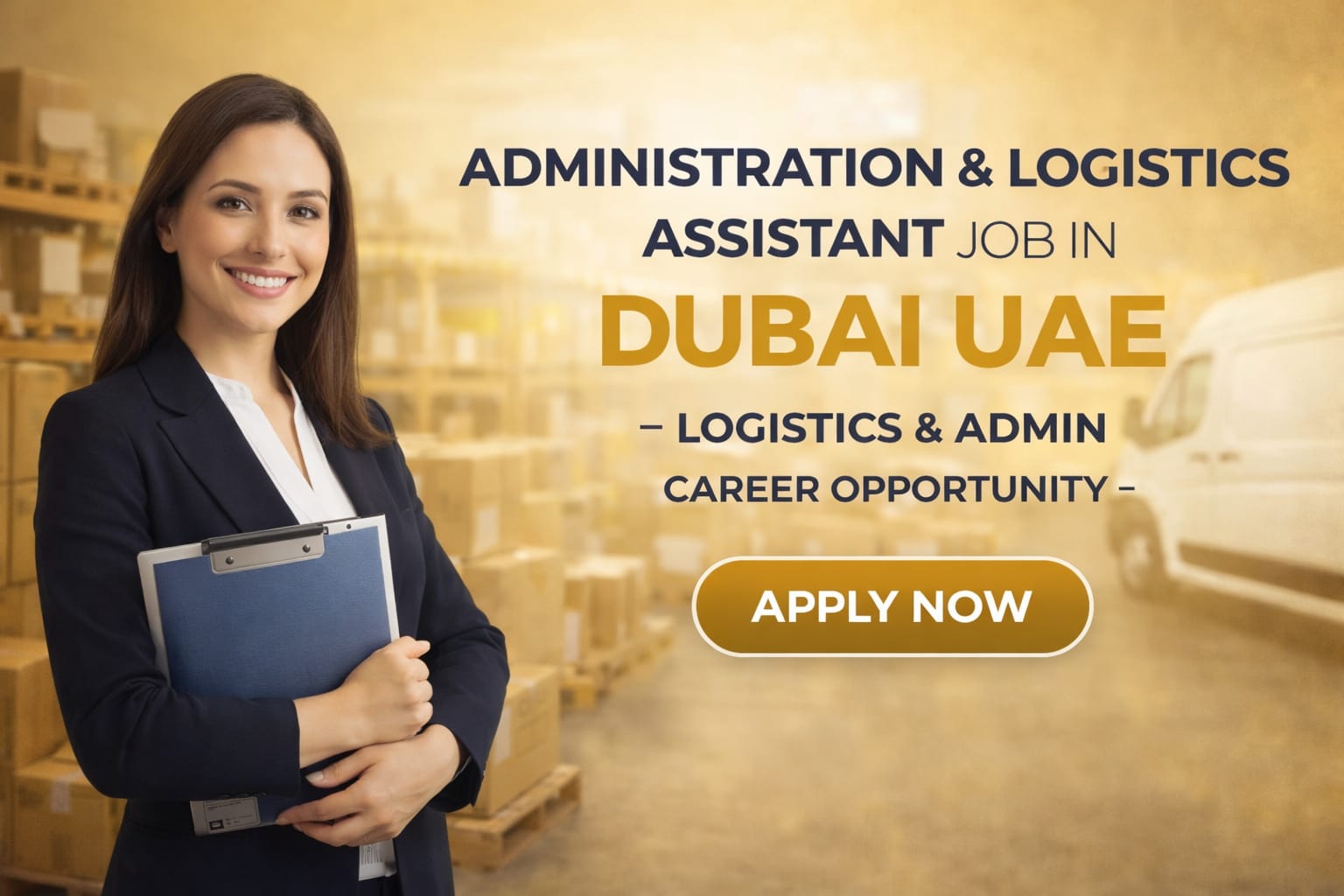 Your title doesn't contain a power word. Add at least one.Fix with AI Administration And Logistics Assistant Job in Dubai