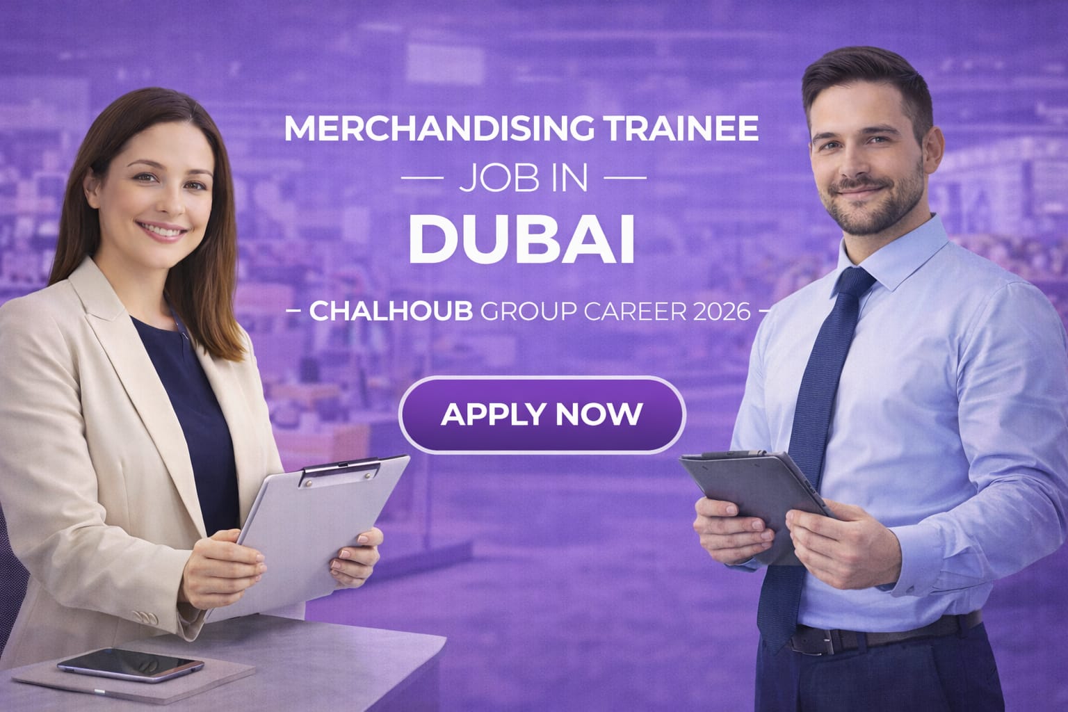 Merchandising Trainee Job in Dubai