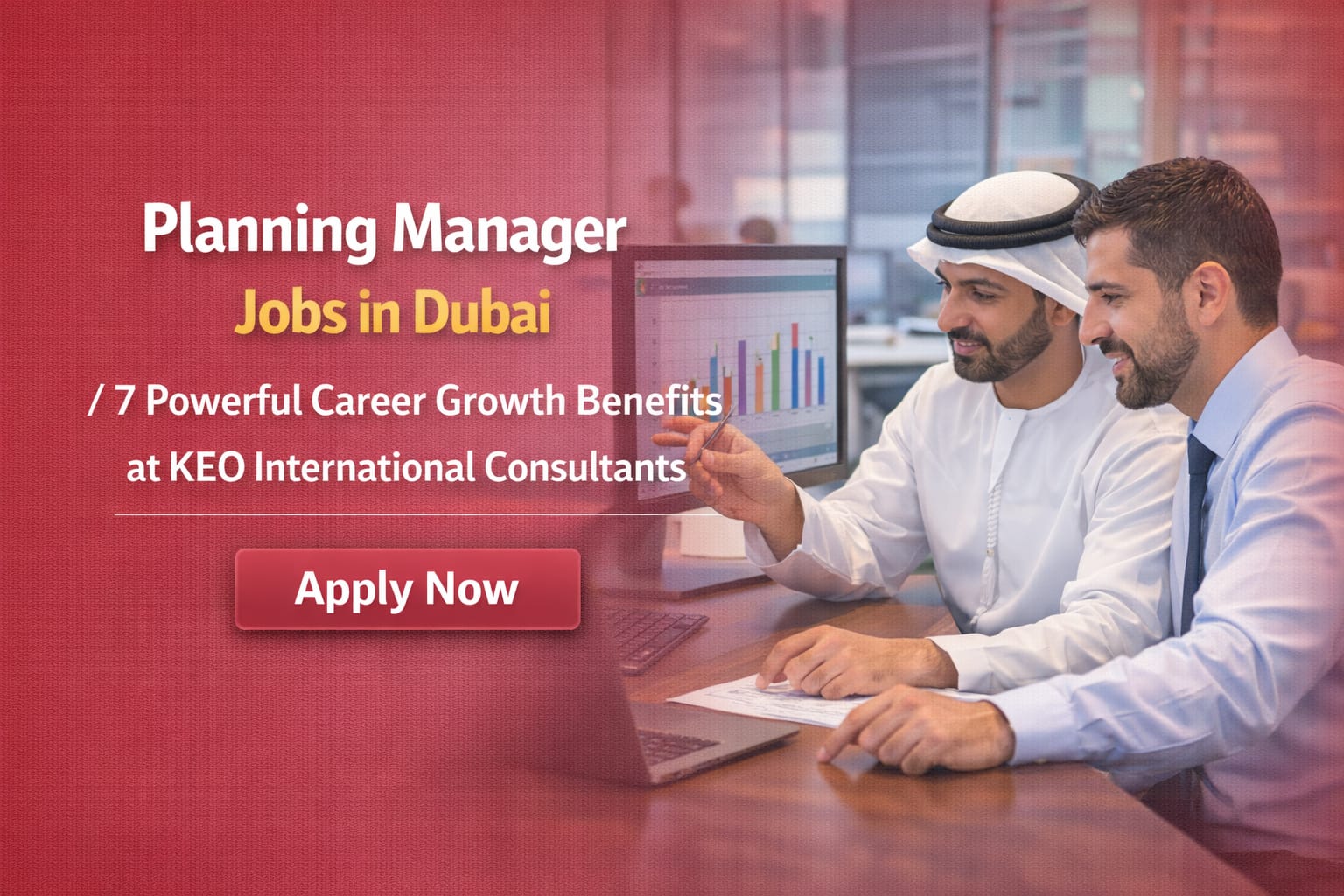 Planning Manager Job in Dubai