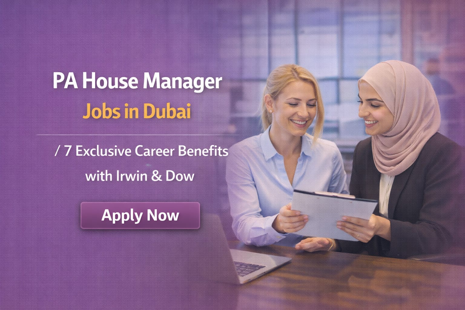 PA House Manager Job in Dubai