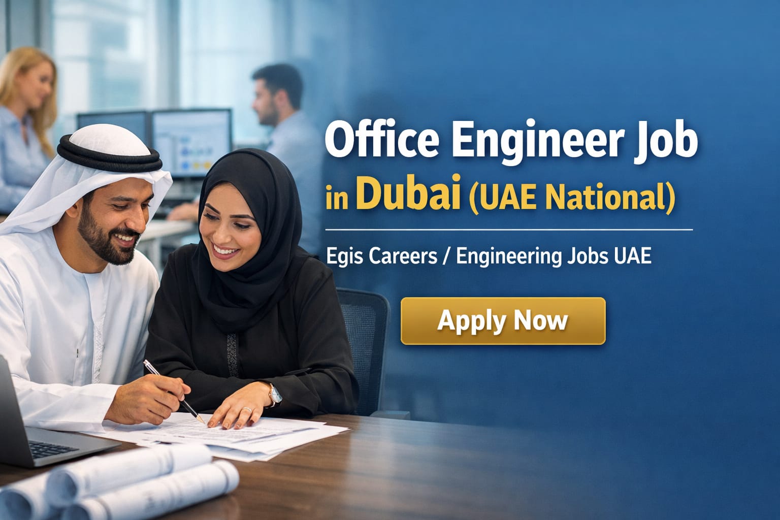 Office Engineer Job in Dubai