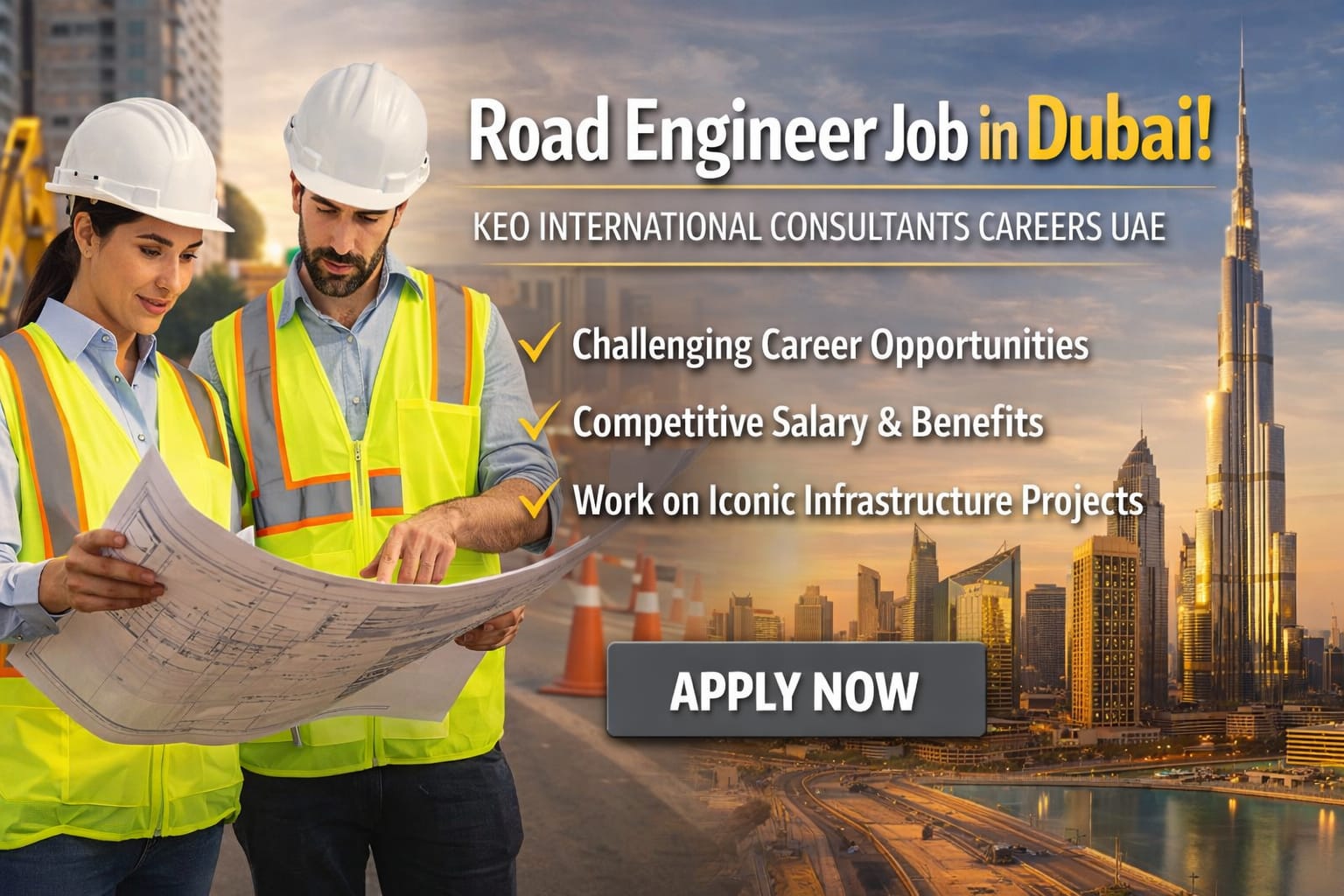 Road Engineer Job in Dubai