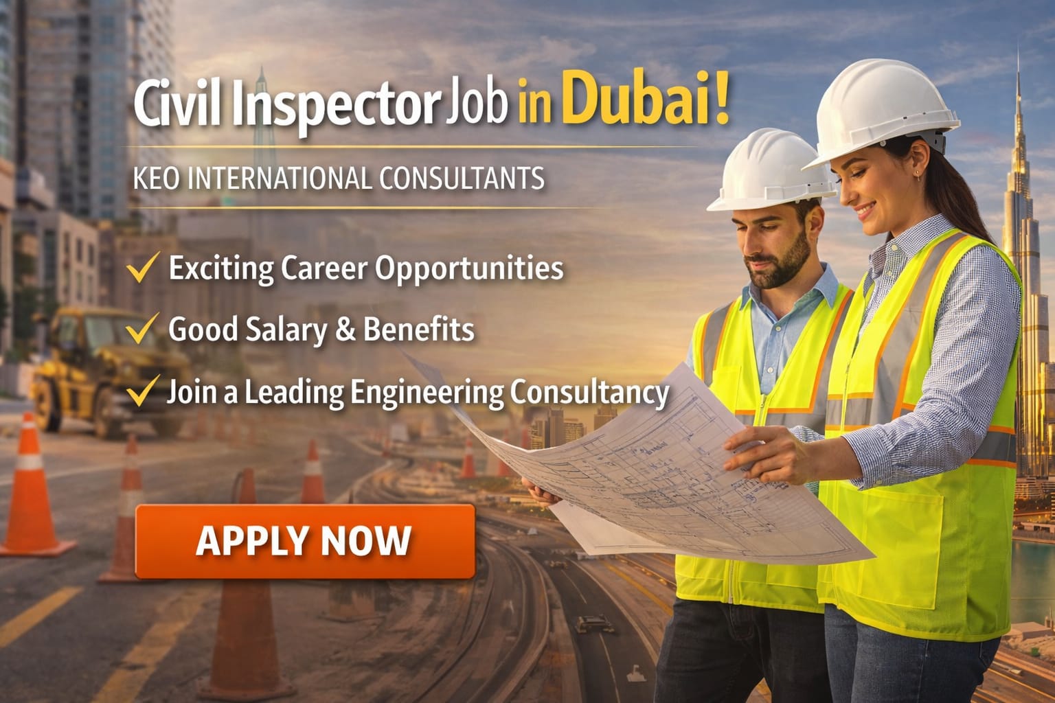 Civil Inspector Job in Dubai