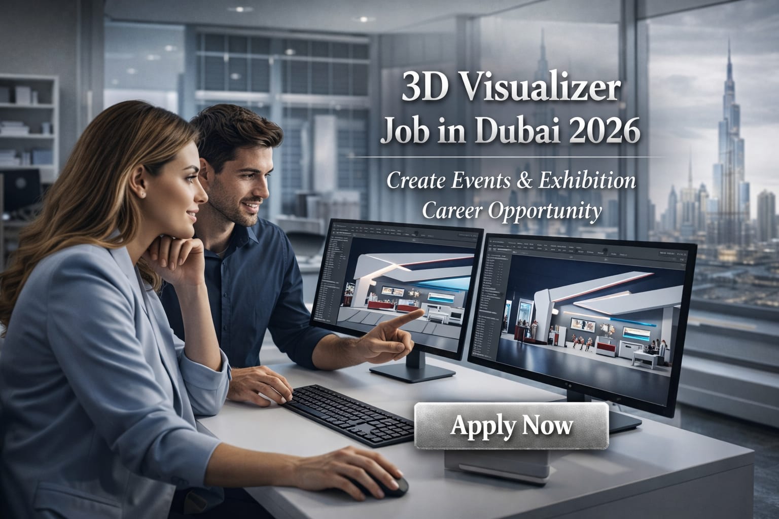 3D Visualizer Job in Dubai