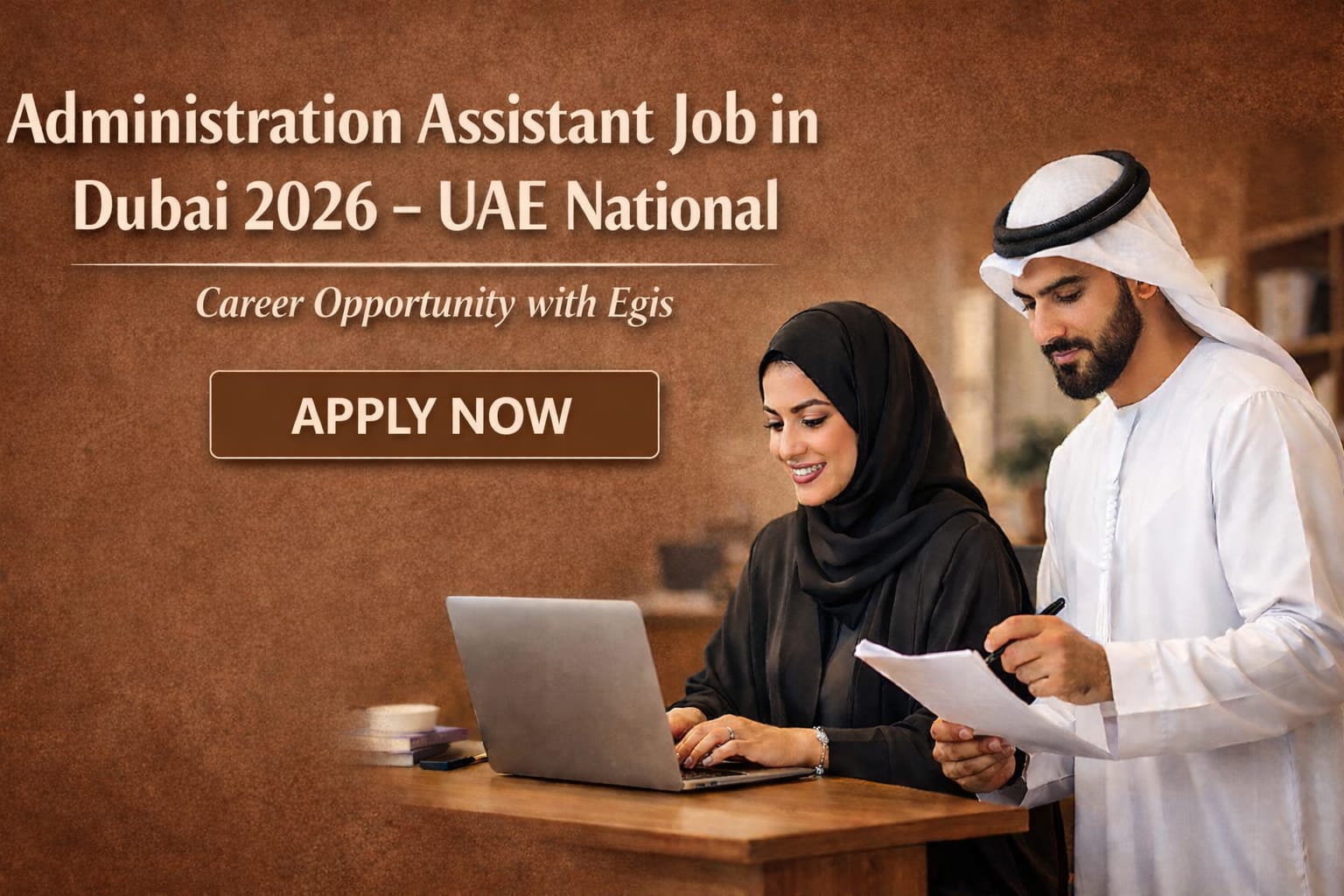 Administration Assistant Job in Dubai