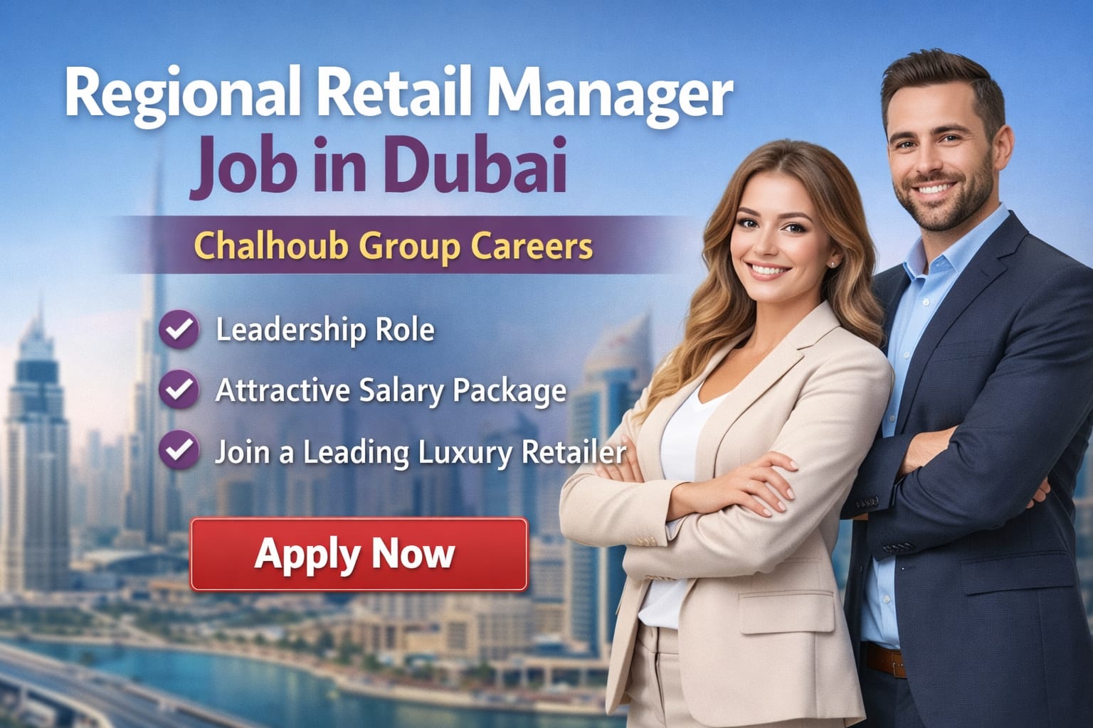 Regional Retail Manager Job in Dubai