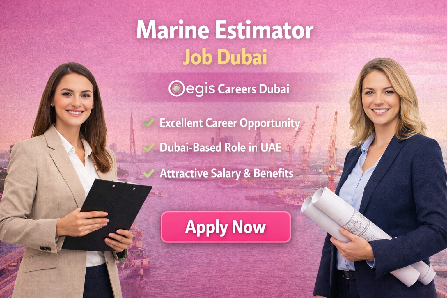 Estimator Marine Infrastructure Job in Dubai