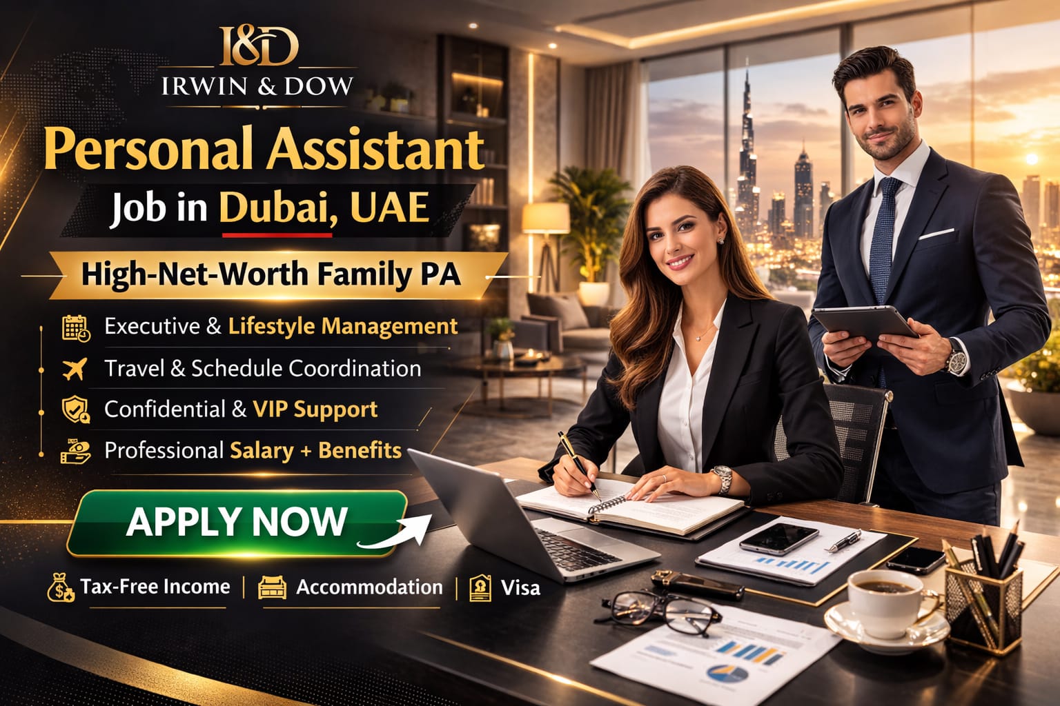 Personal Assistant Job in Dubai