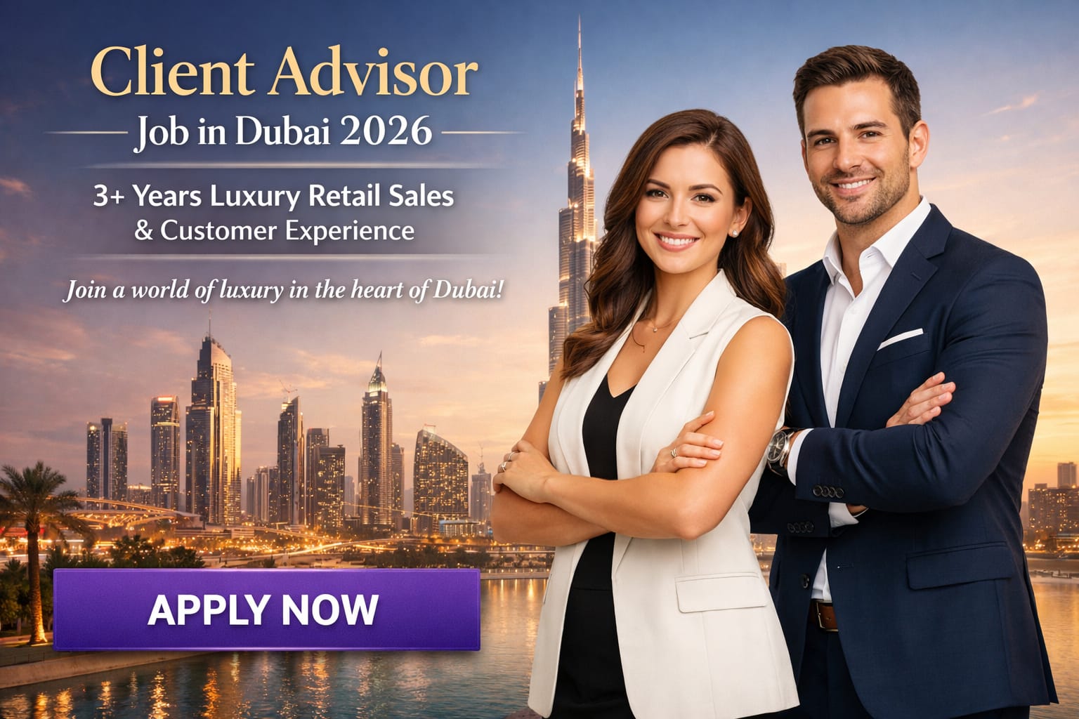 Client Advisor Job in Dubai