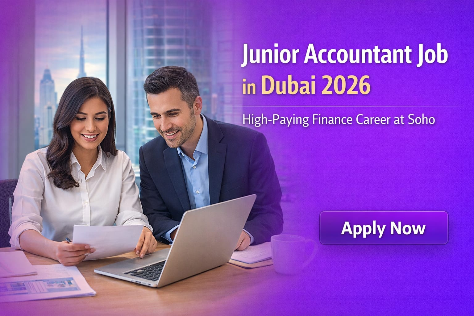 Junior Accountant Job in Dubai