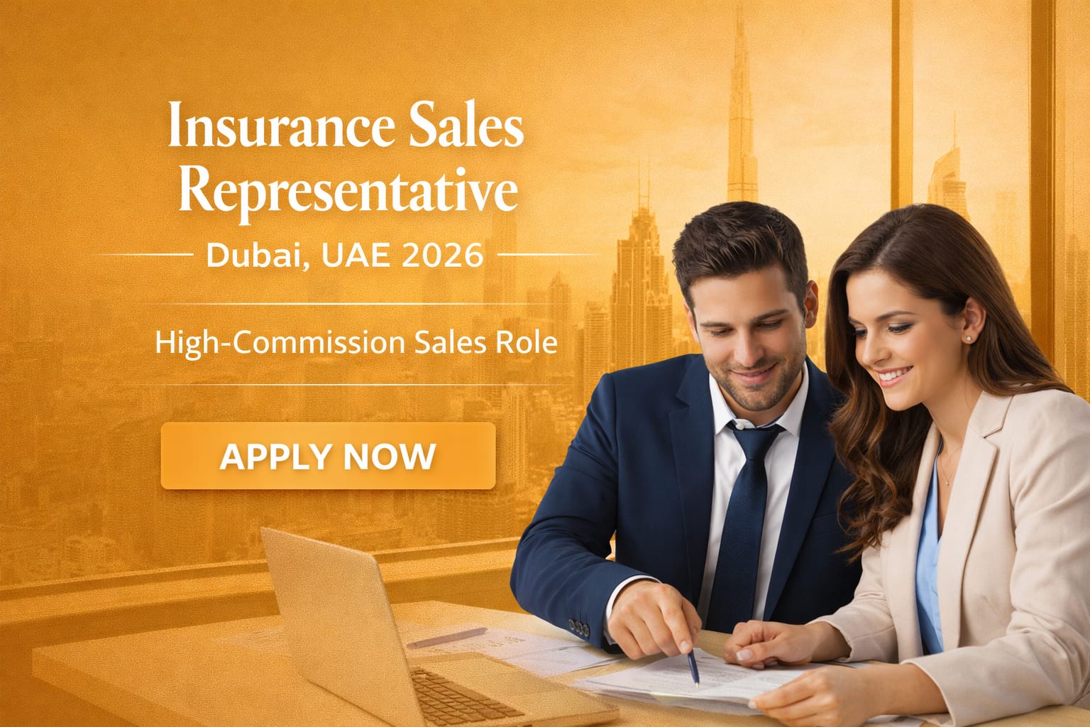 Insurance Sales Representative Job in Dubai