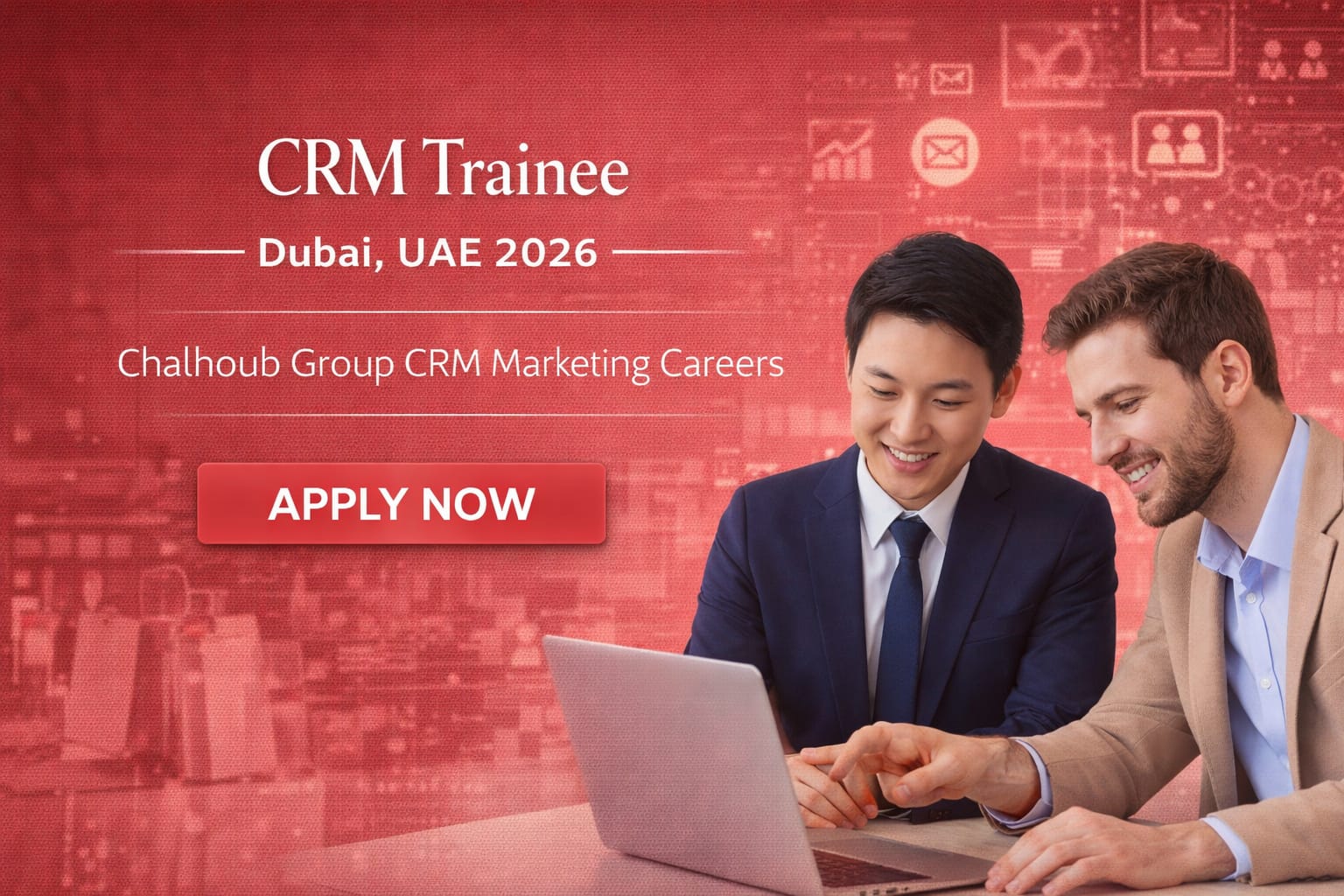 CRM Trainee Job in Dubai