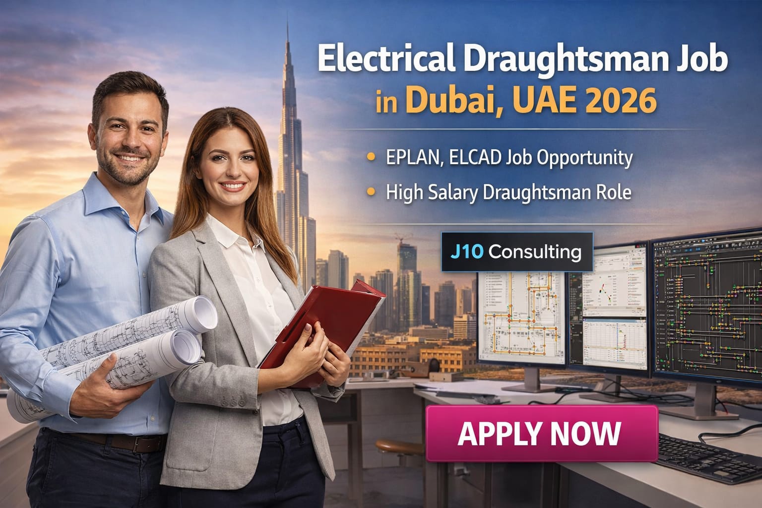 Electrical Draughtsman Job in Dubai