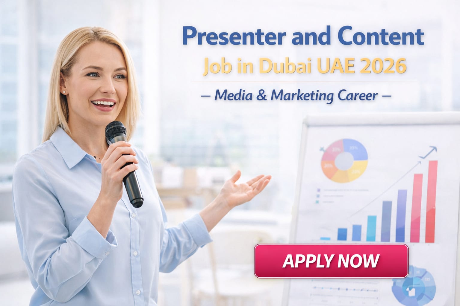 Presenter and Content Lead Job in Dubai