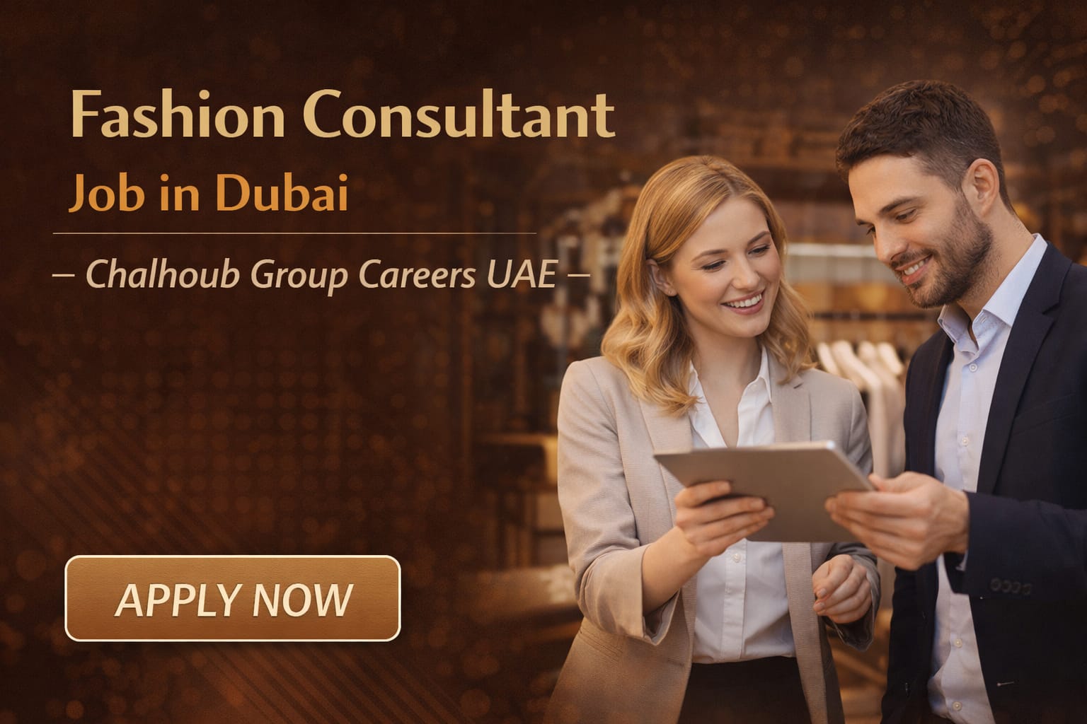 Fashion Consultant Job in Dubai