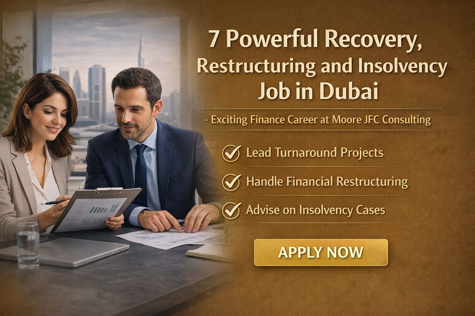 Recovery Restructuring and Insolvency Job in Dubai