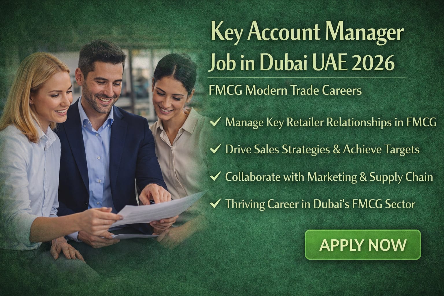 Key Account Manager Job in Dubai
